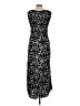 Elementz 100% Rayon Graphic Black Casual Dress Size L (petite) - photo 2