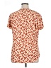 Lularoe Animal Print Orange Short Sleeve Blouse Size XL - photo 2