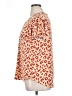 Lularoe Animal Print Orange Short Sleeve Blouse Size XL - photo 5