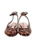 Bernardo Animal Print Brown Flats Size 7 - photo 2