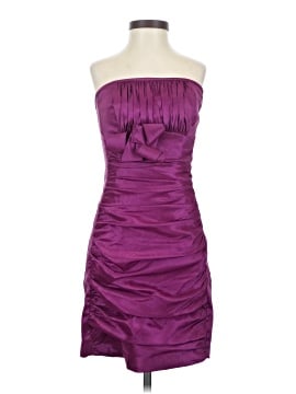 jessica mcclintock cocktail dresses Jessica McClintock Strapless Black Cocktail Dress Size 12 Elegant Polyester  & Sp