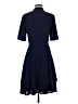 eShakti Blue Casual Dress Size 4 - photo 2