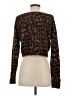 Pilcro Animal Print Brown Pullover Sweater Size XXS - photo 2