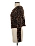 Pilcro Animal Print Brown Pullover Sweater Size XXS - photo 5
