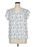 Shein Curve Blue Short Sleeve T-Shirt Size 14 Plus (1) - photo 1
