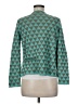 Sigrid Olsen Print Teal Cardigan Size M - photo 2