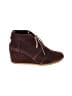 TOMS Burgundy Brown Wedges Size 7 1/2 - photo 1