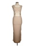 J for Justify Tan Cocktail Dress Size M - photo 1