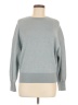 Rebecca Taylor Metallic Silver Pullover Sweater Size M - photo 1