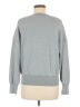 Rebecca Taylor Metallic Silver Pullover Sweater Size M - photo 2