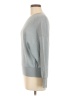 Rebecca Taylor Metallic Silver Pullover Sweater Size M - photo 5