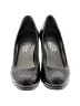 Russell & Bromley Houndstooth Gray Black Heels Size 8 - photo 2