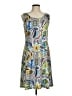 Michael Tyler Paisley Blue Casual Dress Size M - photo 1