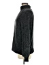 Ann Taylor LOFT 100% Polyester Tweed Gray Turtleneck Sweater Size M - photo 5