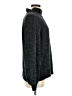 Ann Taylor LOFT 100% Polyester Tweed Gray Turtleneck Sweater Size M - photo 4