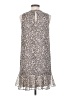 Ann Taylor LOFT 100% Polyester Animal Print Silver Cocktail Dress Size XS - photo 2