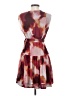 Taylor 100% Polyester Tie-dye Burgundy Cocktail Dress Size S - photo 2