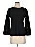 Ann Taylor Black 3/4 Sleeve Top Size XS - photo 1