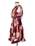 Taylor 100% Polyester Tie-dye Burgundy Cocktail Dress Size S - photo 5