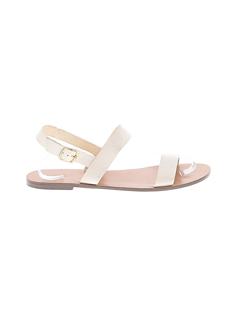 Pre-owned Jcrew Sandals In White