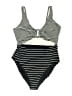 Old Navy Stripes Black One Piece Swimsuit Size XL - photo 1