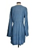 Guess Solid Blue Casual Dress Size S - photo 2