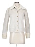 Chaser 100% Polyester Ivory Jacket Size S - photo 1