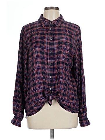 Caslon Long Sleeve Button-Down Shirt (view 1)