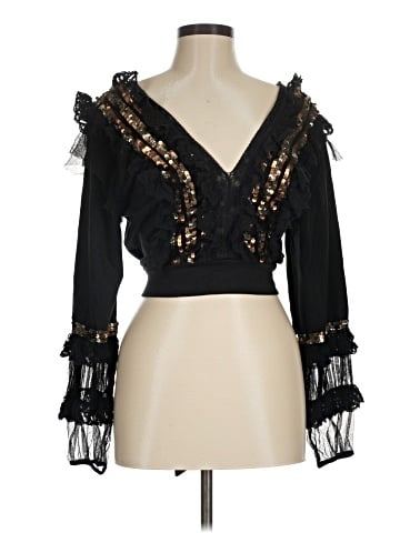 Let Me Be 3/4 Sleeve Blouse (view 1)