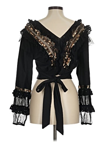 Let Me Be 3/4 Sleeve Blouse (view 2)