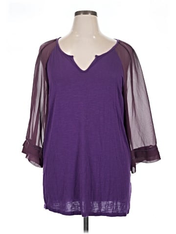 Suzanne Betro 3/4 Sleeve Top (view 1)