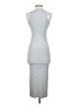 Assorted Brands Solid Gray Casual Dress Size S - photo 2