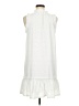 MICHAEL Michael Kors 100% Polyester White Casual Dress Size M - photo 2
