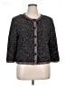 St. John Tweed Black Jacket Size XL - photo 1