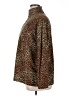 Lands' End 100% Polyester Animal Print Brown Pullover Sweater Size XL - photo 5