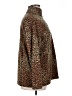 Lands' End 100% Polyester Animal Print Brown Pullover Sweater Size XL - photo 4