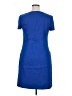 AB Studio Solid Blue Casual Dress Size 14 - photo 2