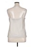 Elle 100% Polyester Silver Sleeveless Blouse Size XL - photo 2