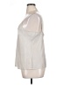 Elle 100% Polyester Silver Sleeveless Blouse Size XL - photo 5
