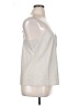 Elle 100% Polyester Silver Sleeveless Blouse Size XL - photo 4