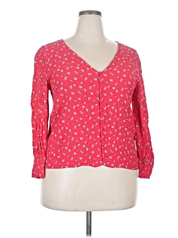 Sanctuary 3/4 Sleeve Blouse (view 1)