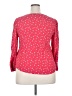 Sanctuary 100% Rayon Red 3/4 Sleeve Blouse Size XXL - photo 2