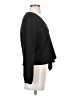 TeXTURE & THREAD Madewell Solid Black Long Sleeve Blouse Size S - photo 4