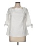 Cupio White 3/4 Sleeve Blouse Size M - photo 1