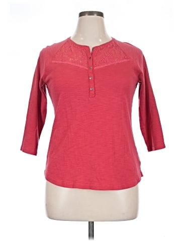 Chaps 3/4 Sleeve T-Shirt (view 1)
