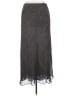 Adrianna Papell 100% Polyester Chevron-herringbone Black Formal Skirt Size 16W - photo 2