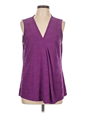 Dana Buchman Sleeveless Blouse (view 1)