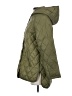 Me Jane 100% Nylon Argyle Green Coat Size S - photo 5