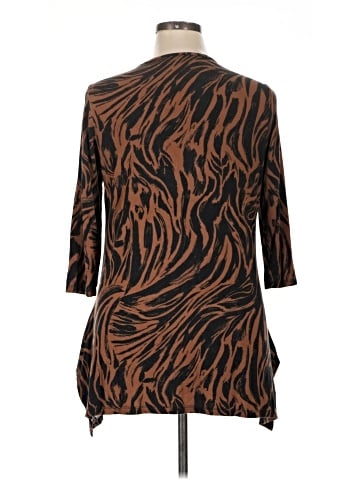 Evans 3/4 Sleeve Blouse (view 2)