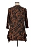 Evans Brown 3/4 Sleeve Blouse Size 14 - photo 2